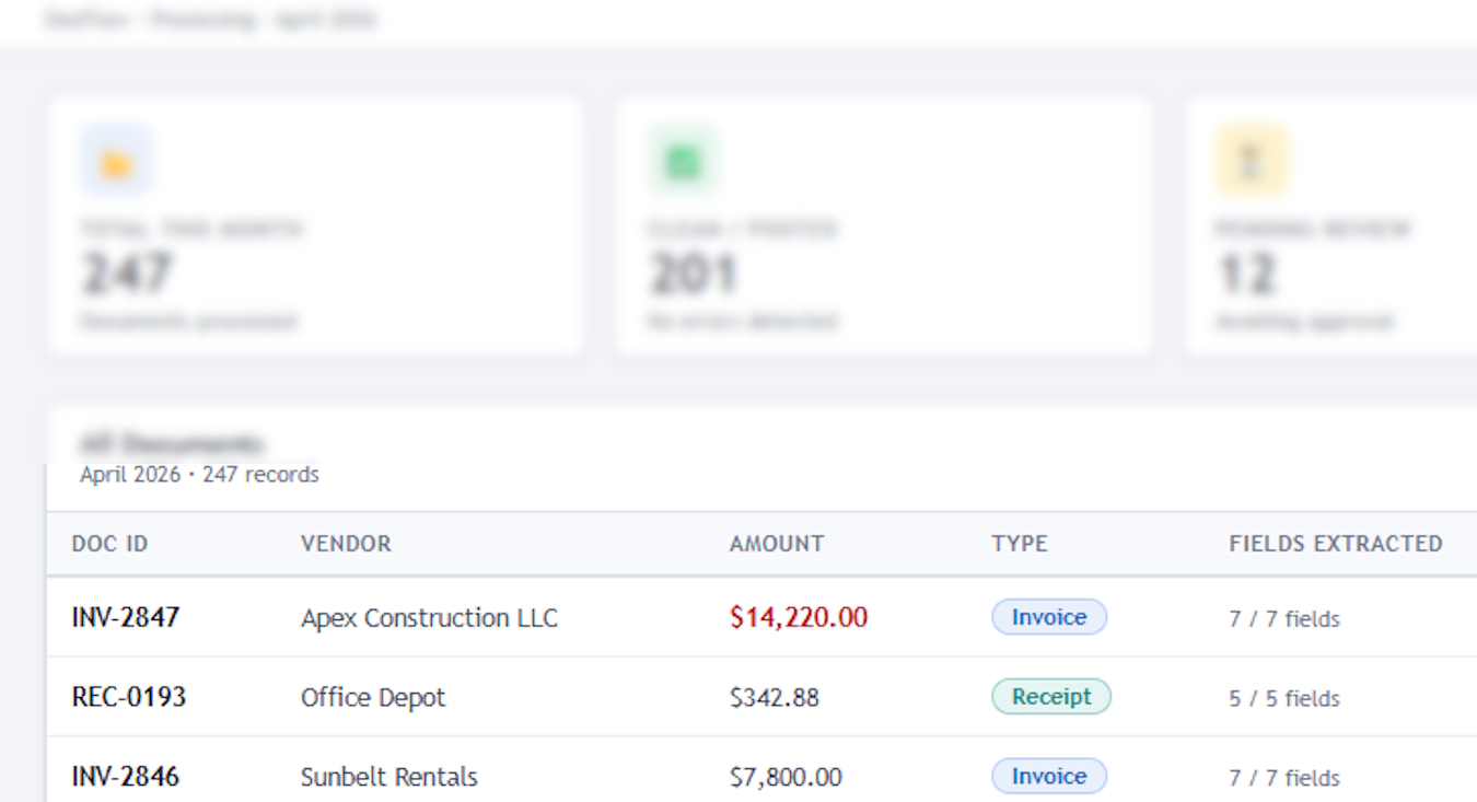 Documents screenshot